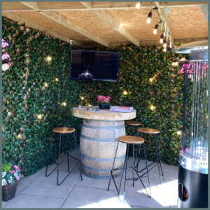 Consall Barrel Poseur Table