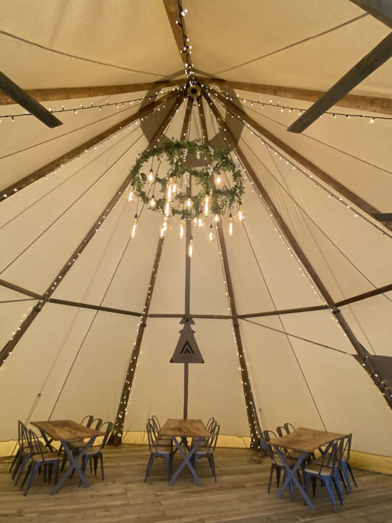 A recent project to create bespoke living edge tables for a hospitality client