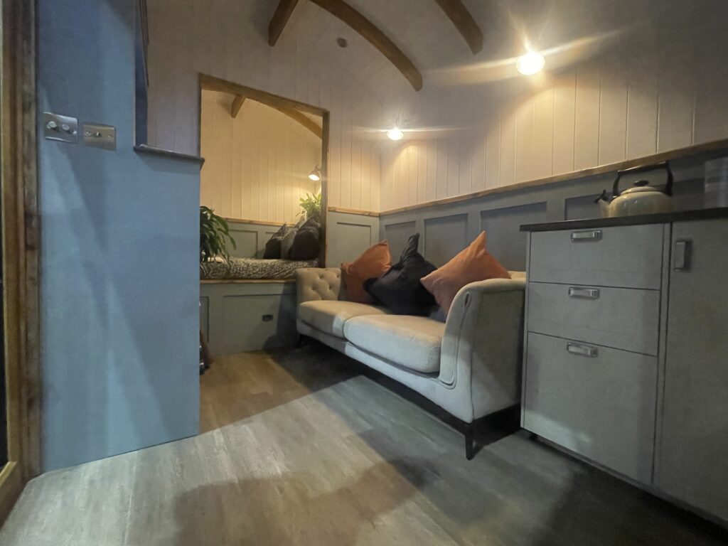 A beautifully handcrafted Herdwick Shepherd Hut from Moorlands