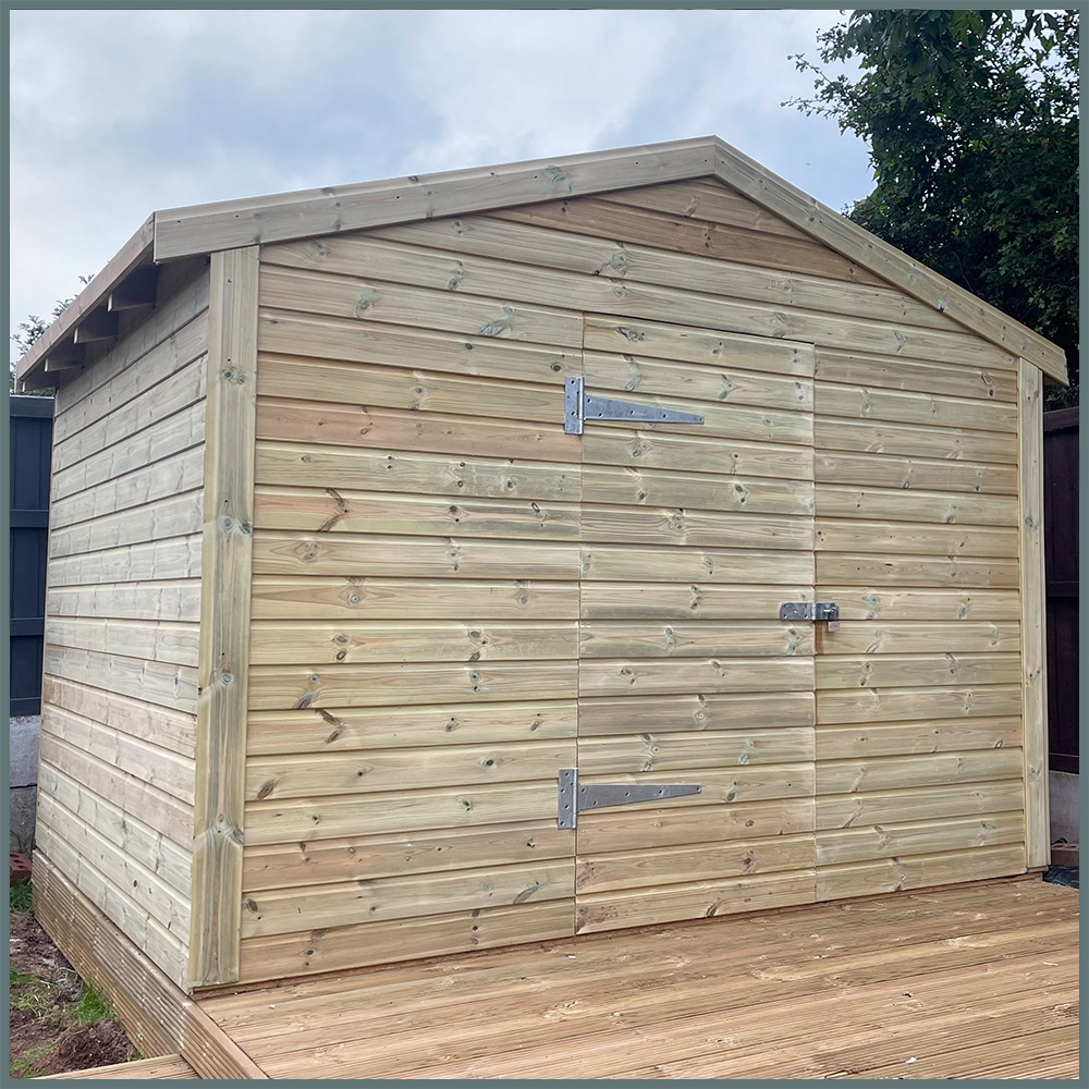 Apex Roof Heavy Duty Garden Shed